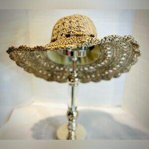 Boho Festival Hat, Vacation Packable UPF 50 Sun Protection, Western Hippie Vibe